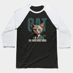 CAT - Do Your Own Thing Baseball T-Shirt